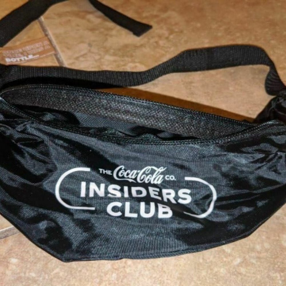 Coca-Cola Insiders Club Exclusive Black Fanny Pack